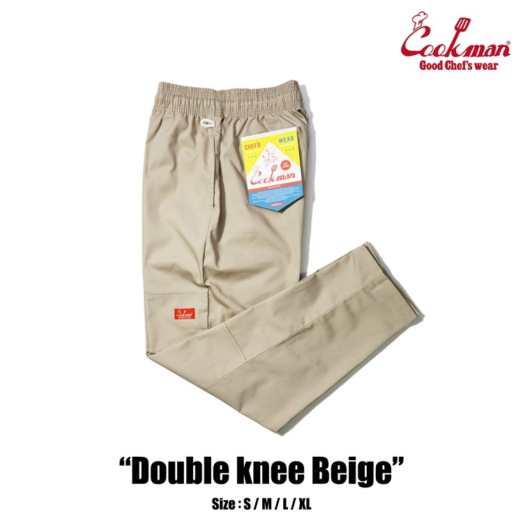 եѥ Chef Pants Double knee Ripstop Beige