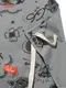 ���󥰥��ץ��� Long Apron Old Tattoo Gray