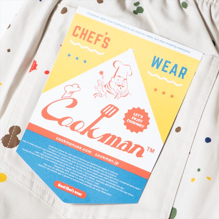 �����եѥ�� Chef Pants Short Sauce Splash