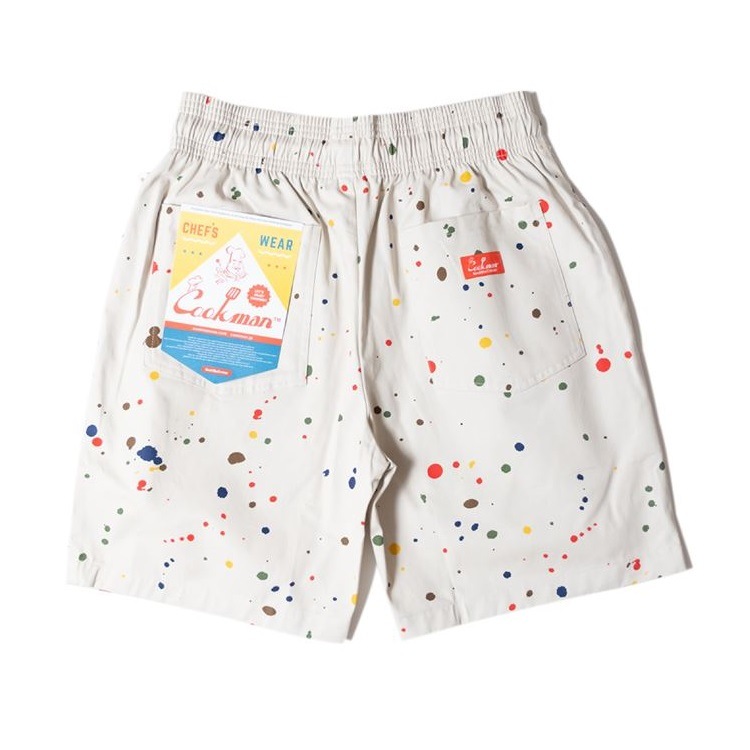 �����եѥ�� Chef Pants Short Sauce Splash