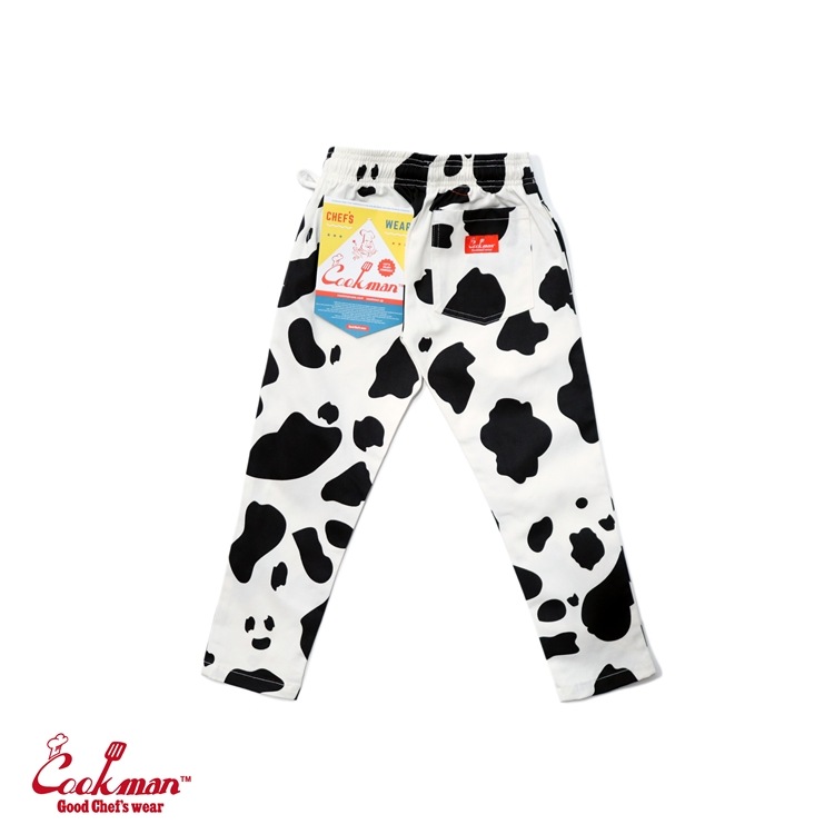 եѥ Chef Pants Cow Kids Size