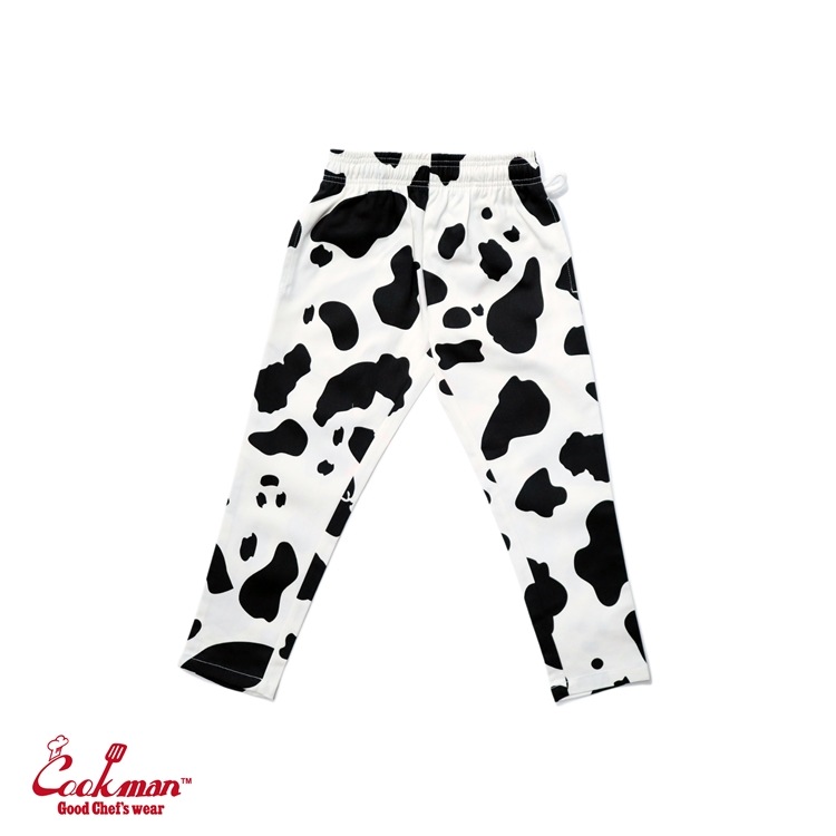 եѥ Chef Pants Cow Kids Size