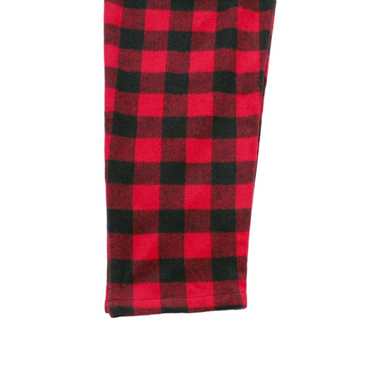  (�쾦��) �����եѥ�� Chef Pants Nel Buffalo Check Red
