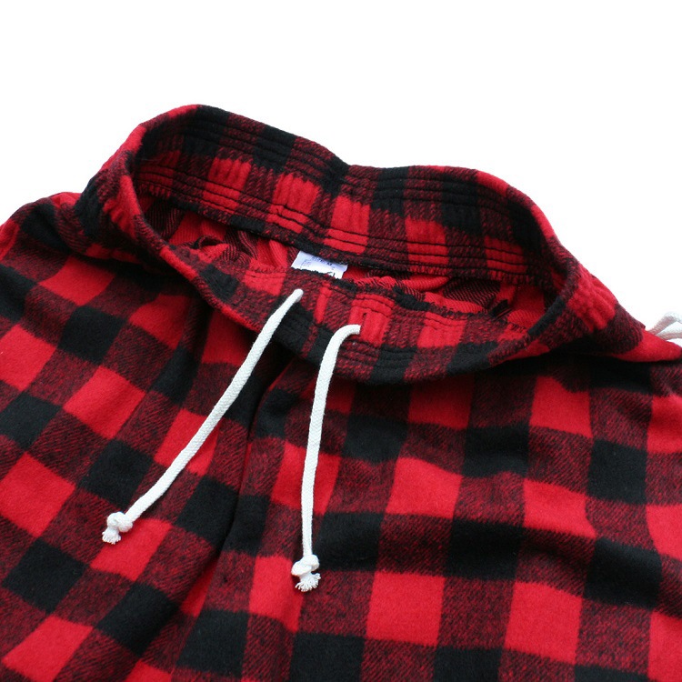  (�쾦��) �����եѥ�� Chef Pants Nel Buffalo Check Red