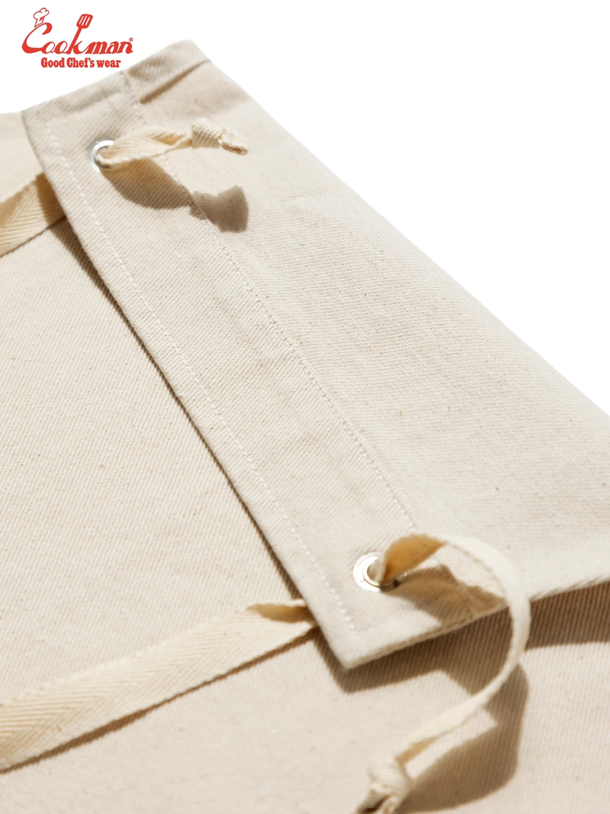 ���󥰥��ץ��� Long Apron Denim Natural