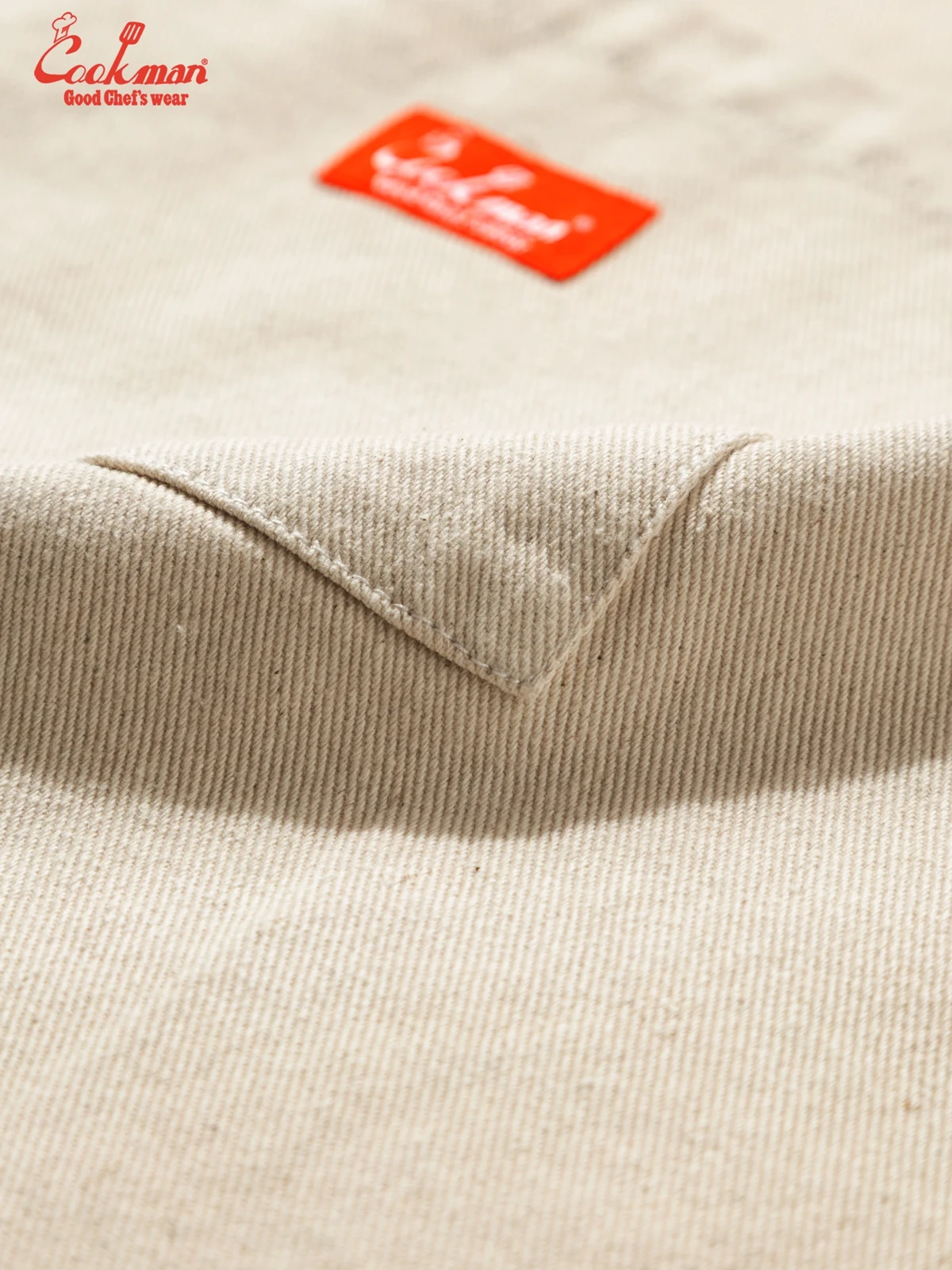 ���󥰥��ץ��� Long Apron Denim Natural