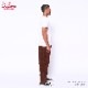 եѥ Chef Pants Semiwide Corduroy Dark Brown