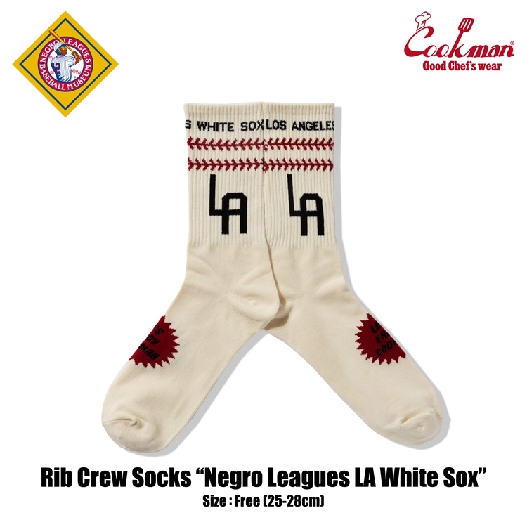 ���å��� Rib Crew Socks Negro Leagues LA White Sox