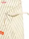 ���󥰥��ץ��� Long Apron Herringbone Stripe Cream