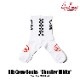 å Rib Crew Socks Checker White