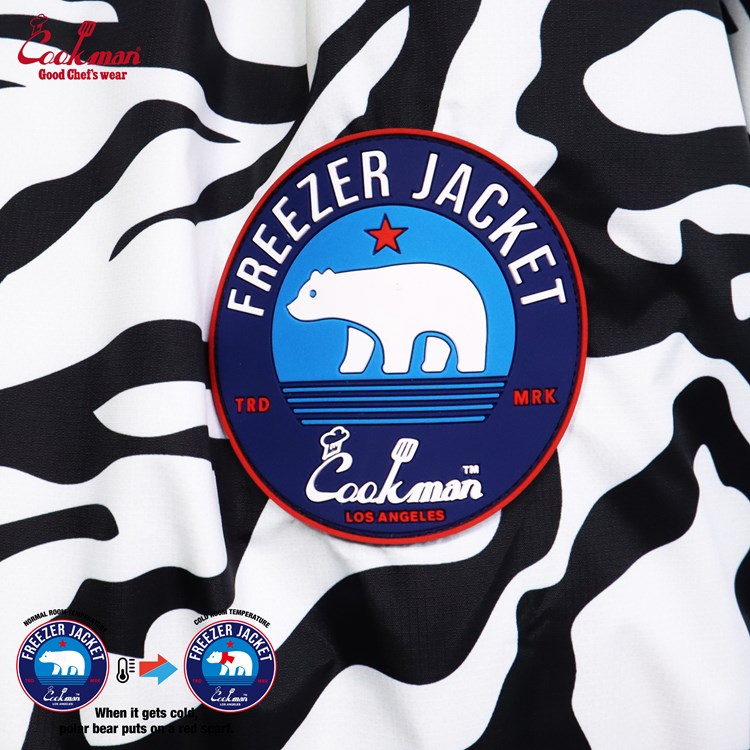 �ե꡼�������㥱�å� Freezer Jacket Zebra