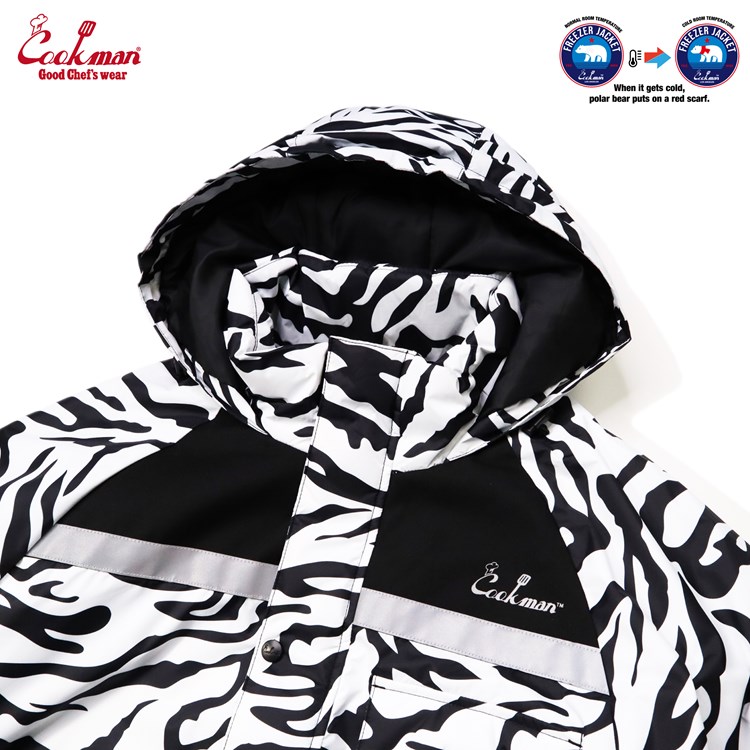 �ե꡼�������㥱�å� Freezer Jacket Zebra