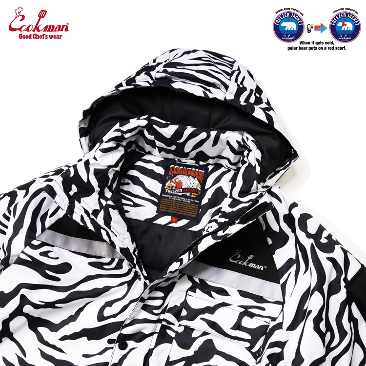 �ե꡼�������㥱�å� Freezer Jacket Zebra