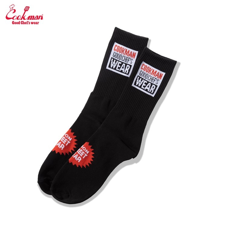 ���å��� Rib Crew Socks Vision Logo Black