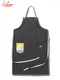 ���󥰥��ץ��� Long Apron Herringbone Stripe Charcoal