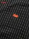 ���󥰥��ץ��� Long Apron Herringbone Stripe Charcoal