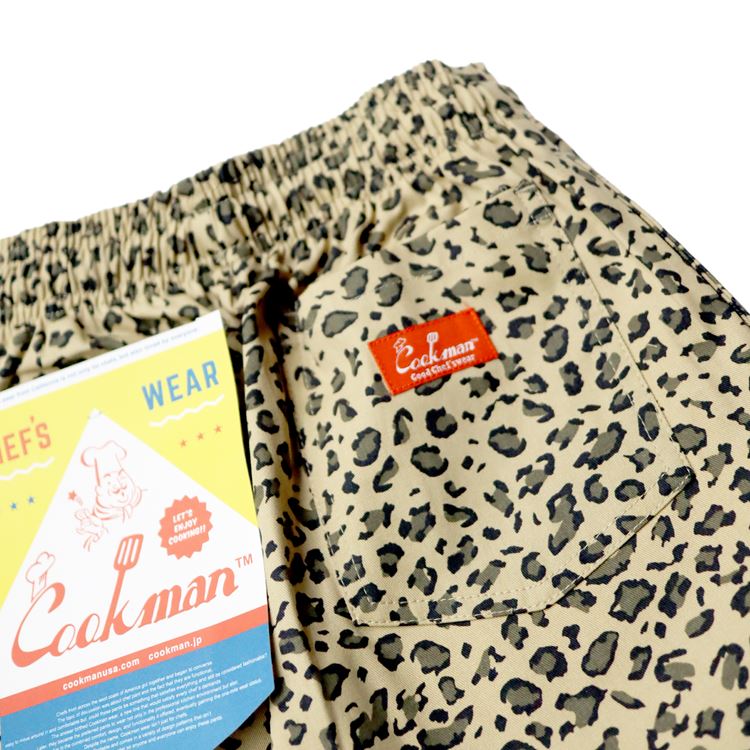 �����եѥ�� Chef Pants Leopard Kids Size