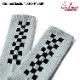 å Rib Crew Socks Checker Gray