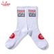 ���å��� Rib Crew Socks Vision Logo White