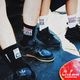���å��� Rib Crew Socks Vision Logo White