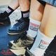 ���å��� Rib Crew Socks Vision Logo White