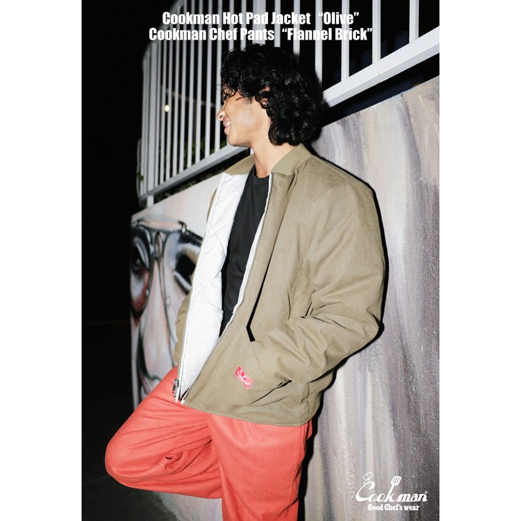 �ۥåȥѥåɥ��㥱�å� Hot Pad Jacket Olive �ڥ�С����֥���͡�