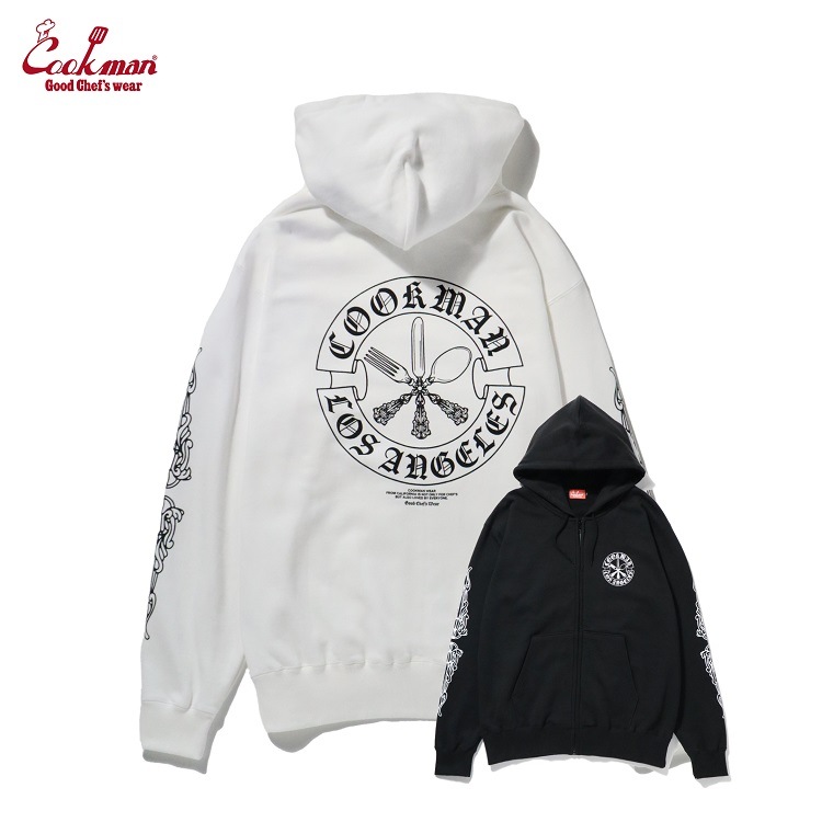 �ա��ǥ��� Zip Hoodie Cutlery