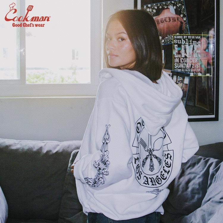 �ա��ǥ��� Zip Hoodie Cutlery