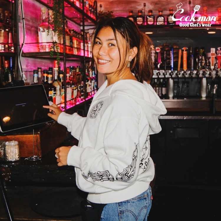 �ա��ǥ��� Zip Hoodie Cutlery