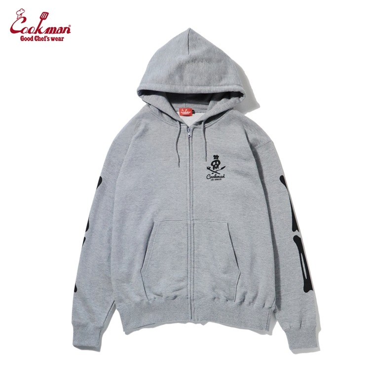 �ա��ǥ��� Zip Hoodie Skull
