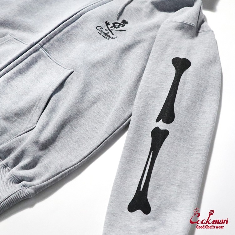 �ա��ǥ��� Zip Hoodie Skull