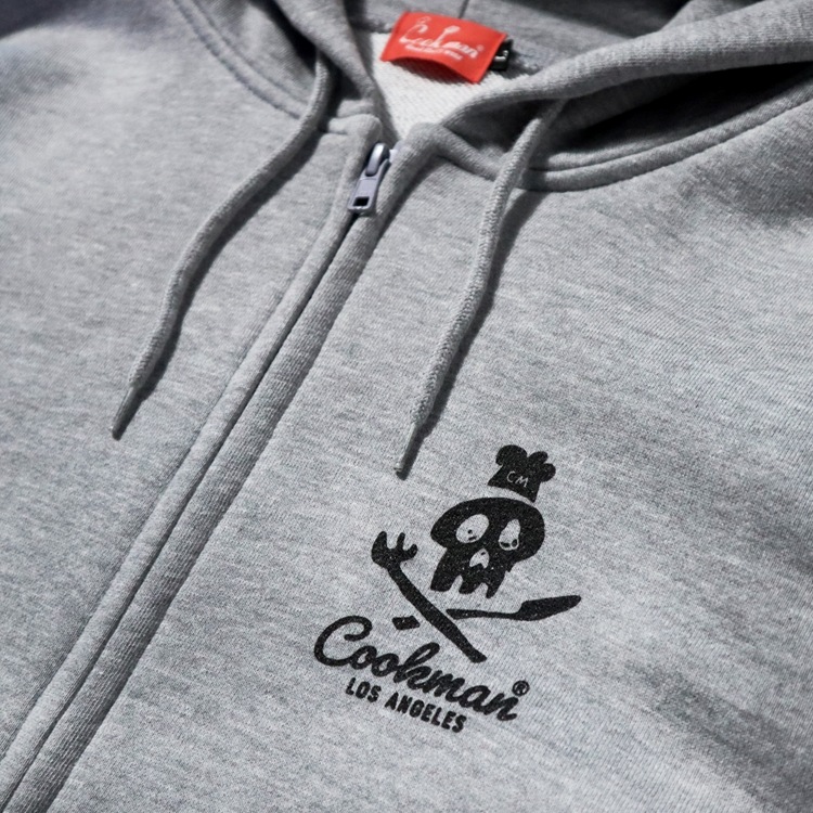 �ա��ǥ��� Zip Hoodie Skull