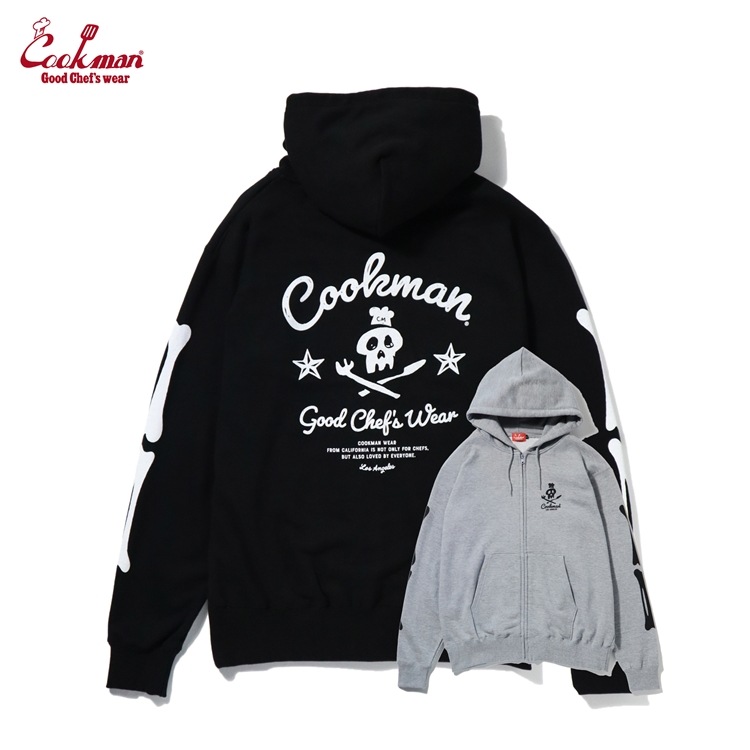 �ա��ǥ��� Zip Hoodie Skull