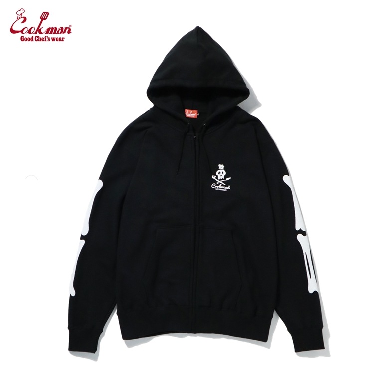 �ա��ǥ��� Zip Hoodie Skull