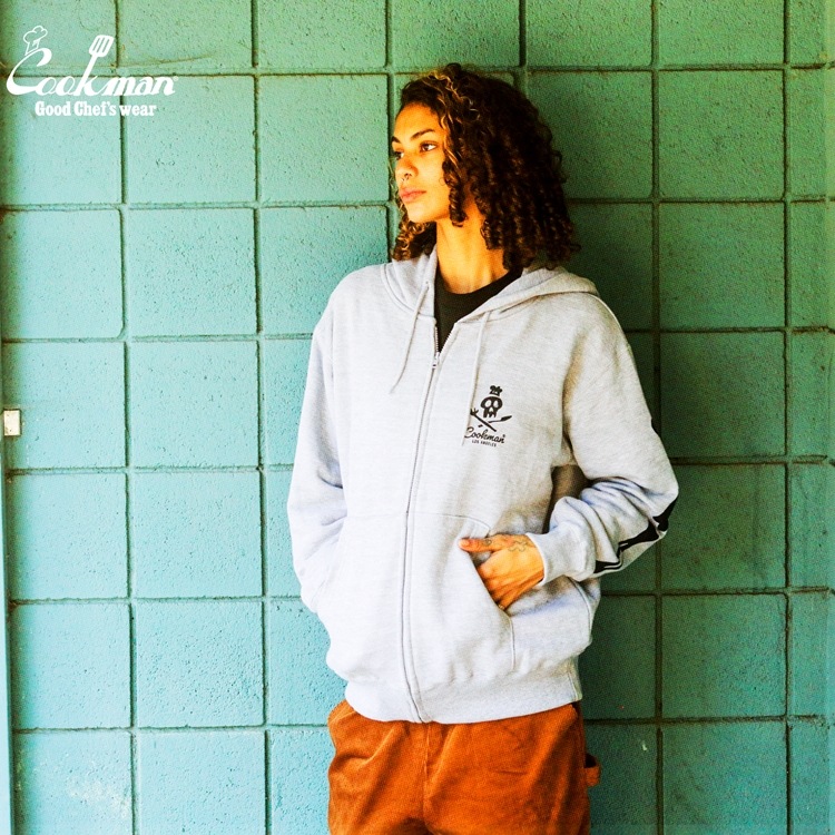 �ա��ǥ��� Zip Hoodie Skull