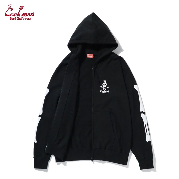 �ա��ǥ��� Zip Hoodie Skull