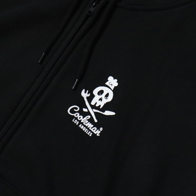 �ա��ǥ��� Zip Hoodie Skull