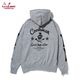 �ա��ǥ��� Zip Hoodie Skull