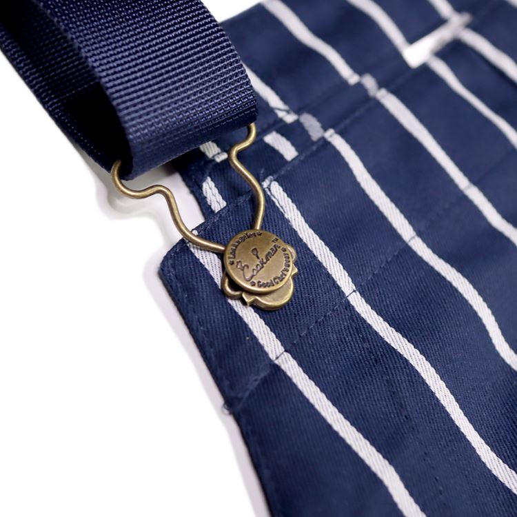 �����С������� Fisherman's Bib Overall Stripe Navy