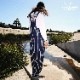 �����С������� Fisherman's Bib Overall Stripe Navy