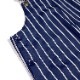 �����С������� Fisherman's Bib Overall Stripe Navy