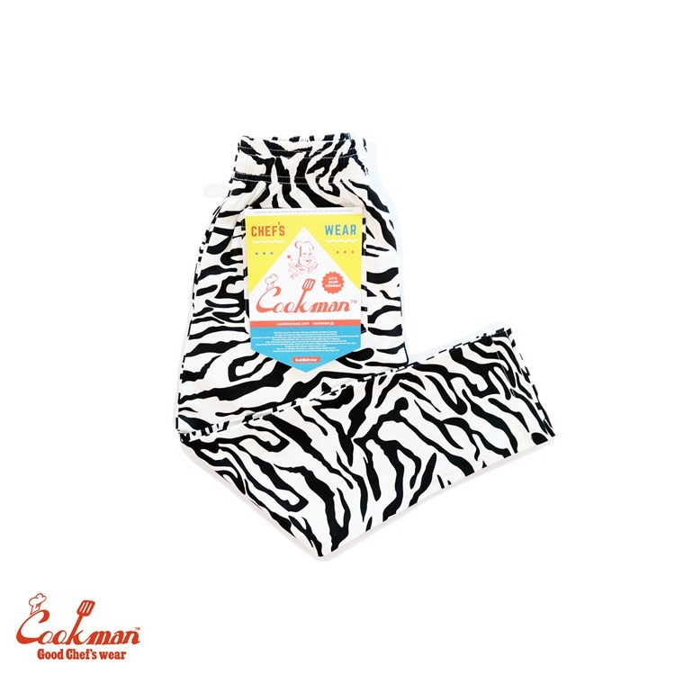 �����եѥ�� Chef Pants Zebra Kids Size