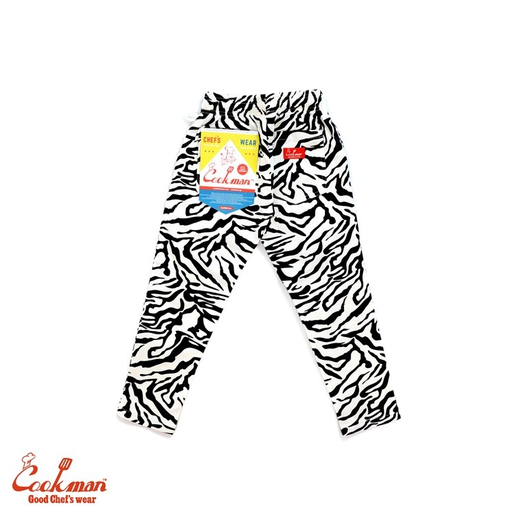 �����եѥ�� Chef Pants Zebra Kids Size