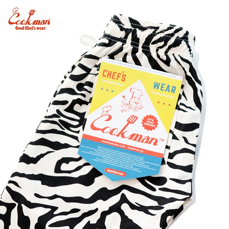 �����եѥ�� Chef Pants Zebra Kids Size
