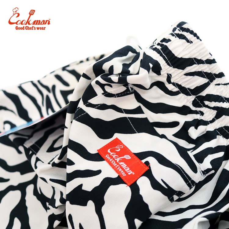 �����եѥ�� Chef Pants Zebra Kids Size