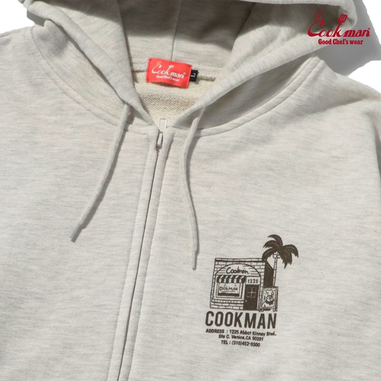 �ա��ǥ��� Zip Hoodie TM paint Abbot Kinney