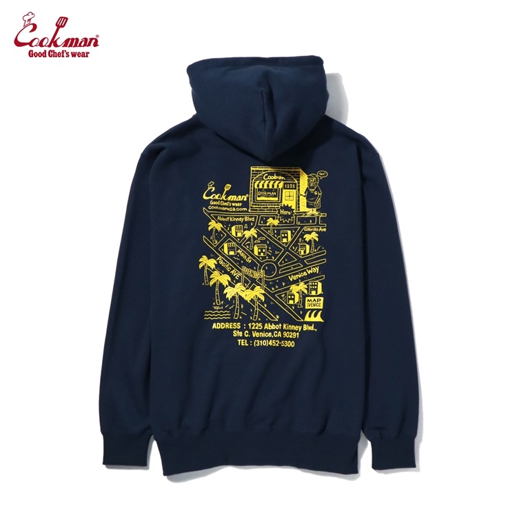 �ա��ǥ��� Zip Hoodie TM paint Abbot Kinney