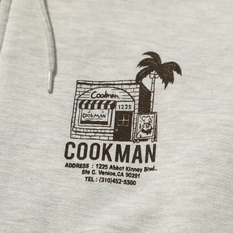�ա��ǥ��� Zip Hoodie TM paint Abbot Kinney