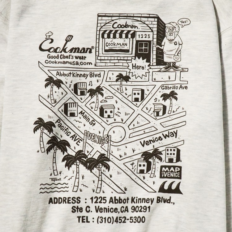 �ա��ǥ��� Zip Hoodie TM paint Abbot Kinney