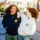 �ա��ǥ��� Zip Hoodie TM paint Abbot Kinney